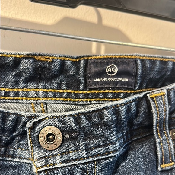 Ag Adriano Goldschmied Blue Jeans with Vintage Wash - Picture 2 of 5